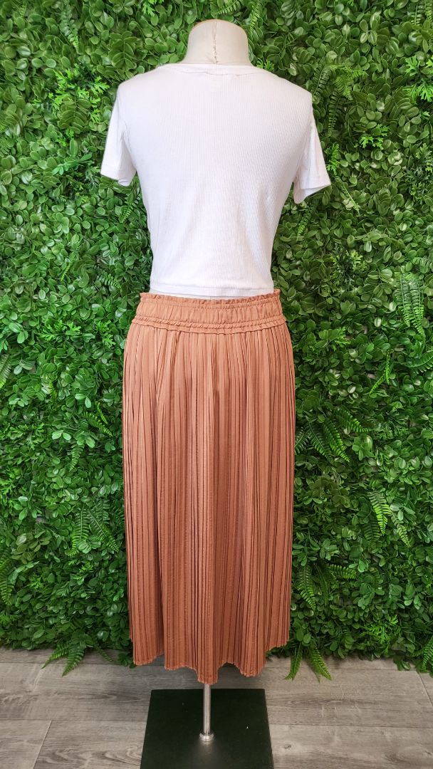 Seed Toffee Pleat Skirt (10)