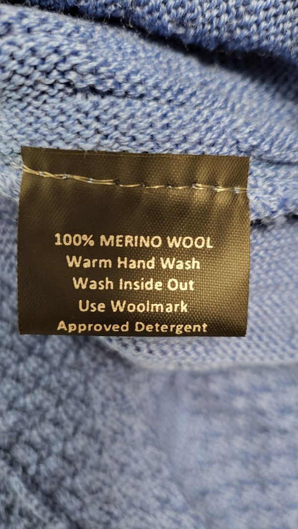 Ivy Blu Ocean Merino Knit Poncho (10-14)