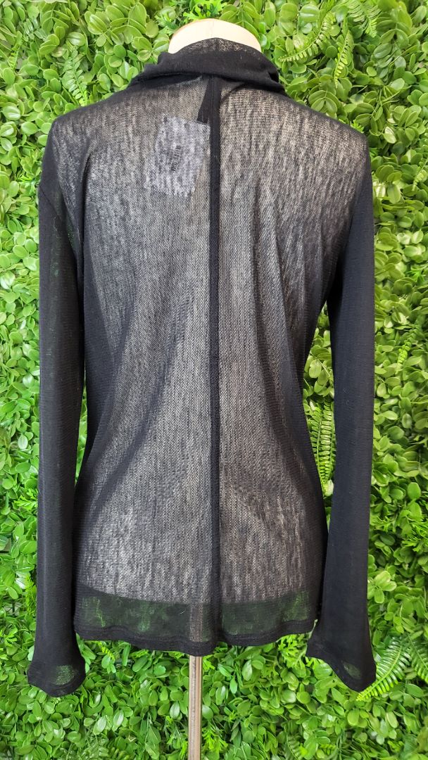 Siren Black Roll Neck Top (12)
