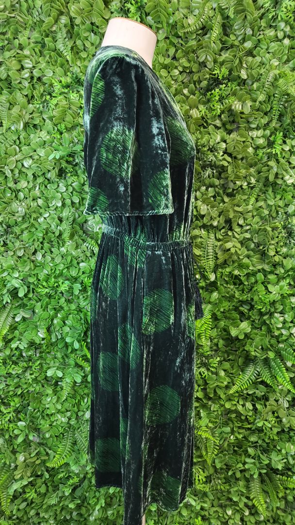 Gorman Green Velvet Dress (8)