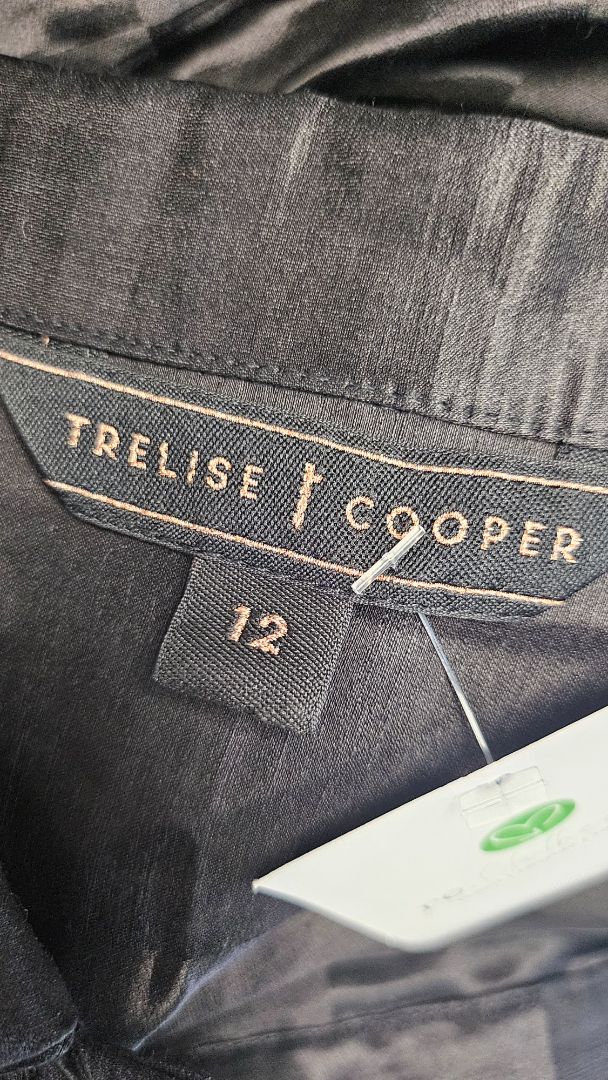 Trelise Cooper Black Full Spin Dress (12-14)