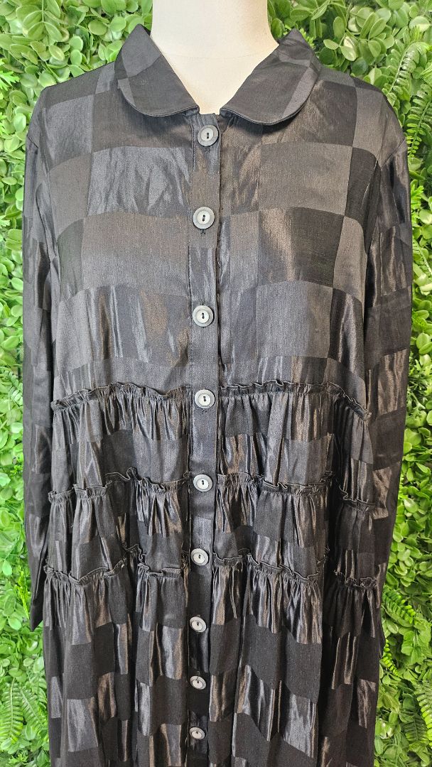 Trelise Cooper Black Full Spin Dress (12-14)