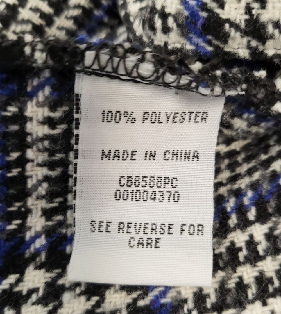 Coco&Belle Houndstooth Textile Bomber Jacket (18-20)