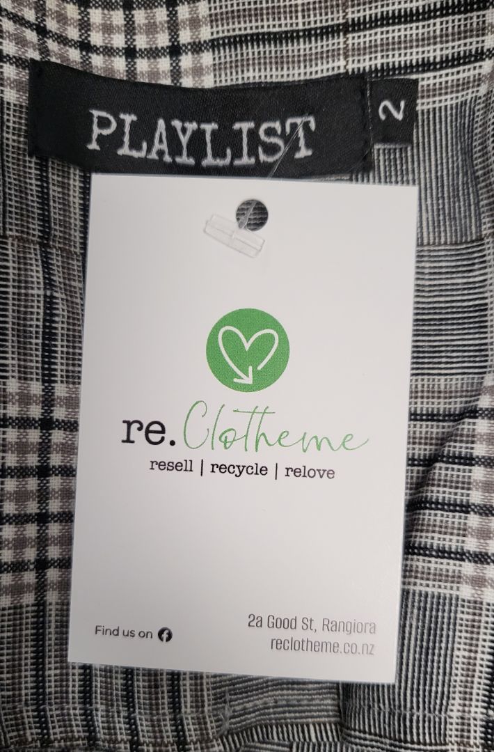 Playlist Grey Checked Blazer (18-20)