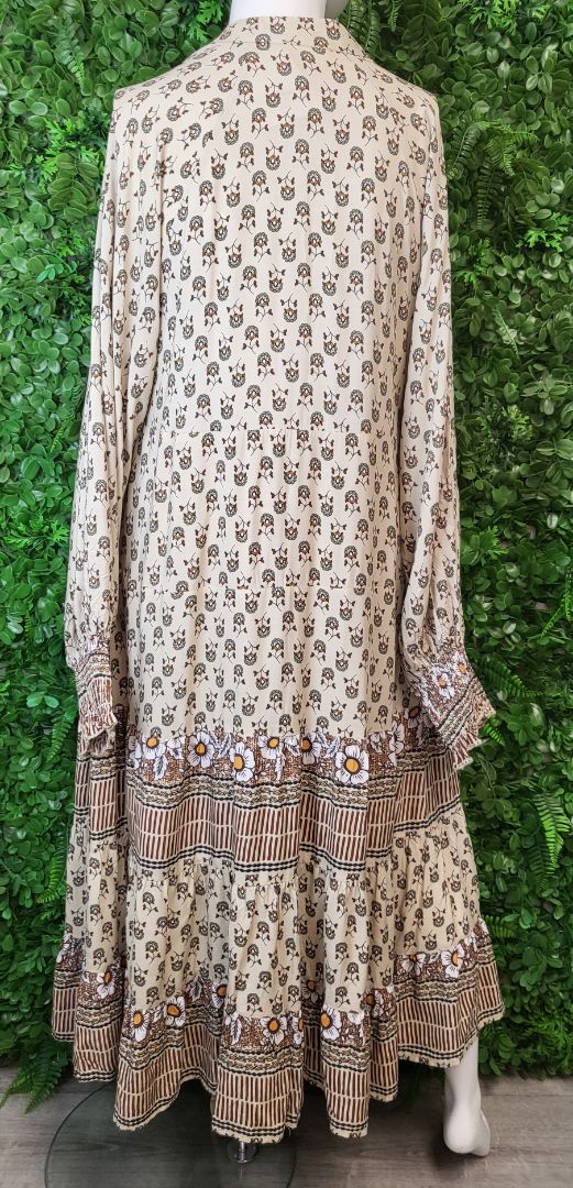 Jaase Print Maxi Dress (XL)