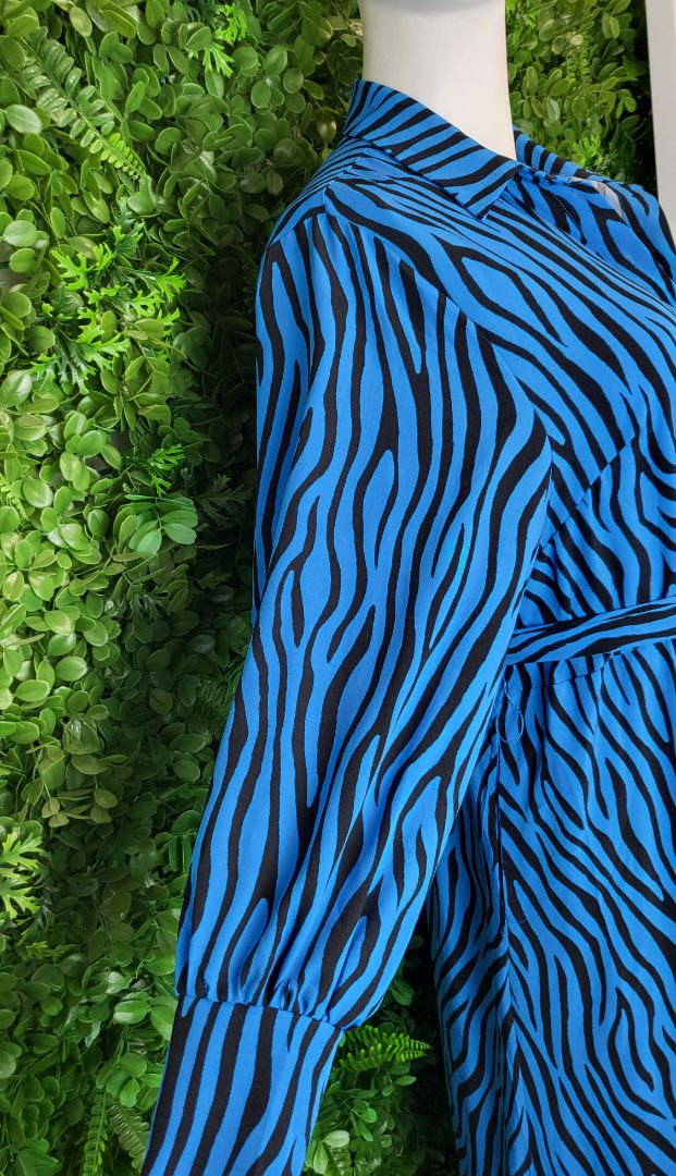 Isla-Maree Blue Zebra Dress (22)