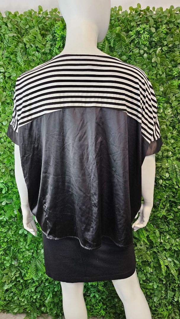 Stella Royal Multi Floral/Stripe Top (O/S)
