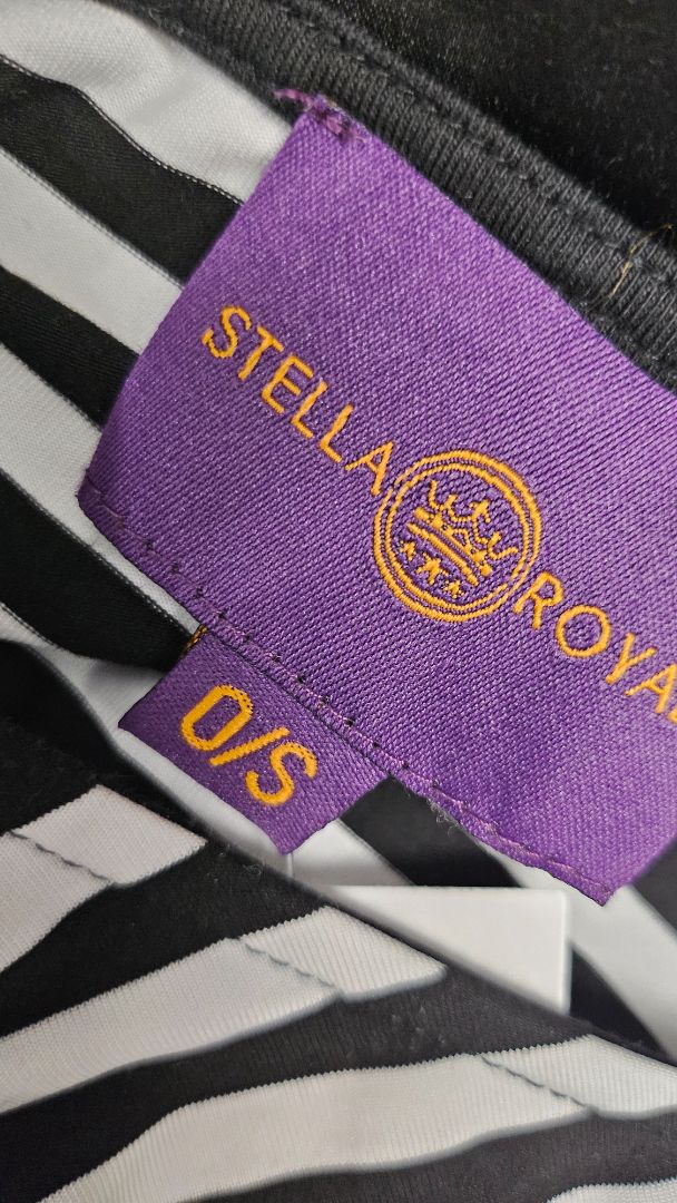 Stella Royal Multi Floral/Stripe Top (O/S)