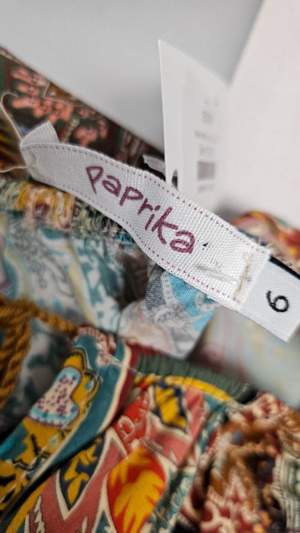Paprika Multi Boho Top (20-22)