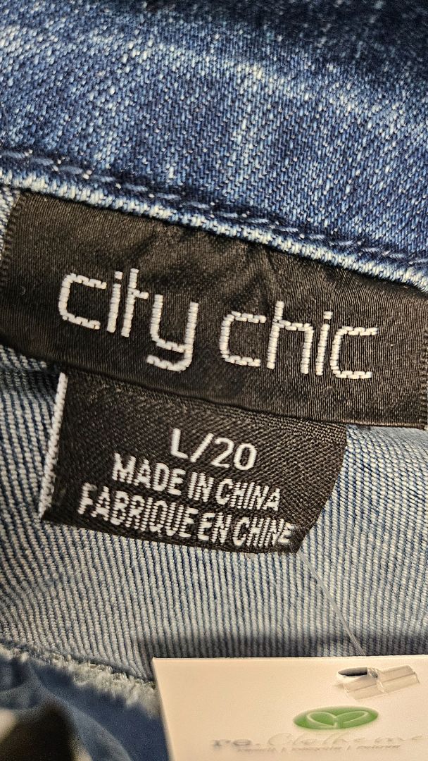 City Chic Denim Rider Dress (20)