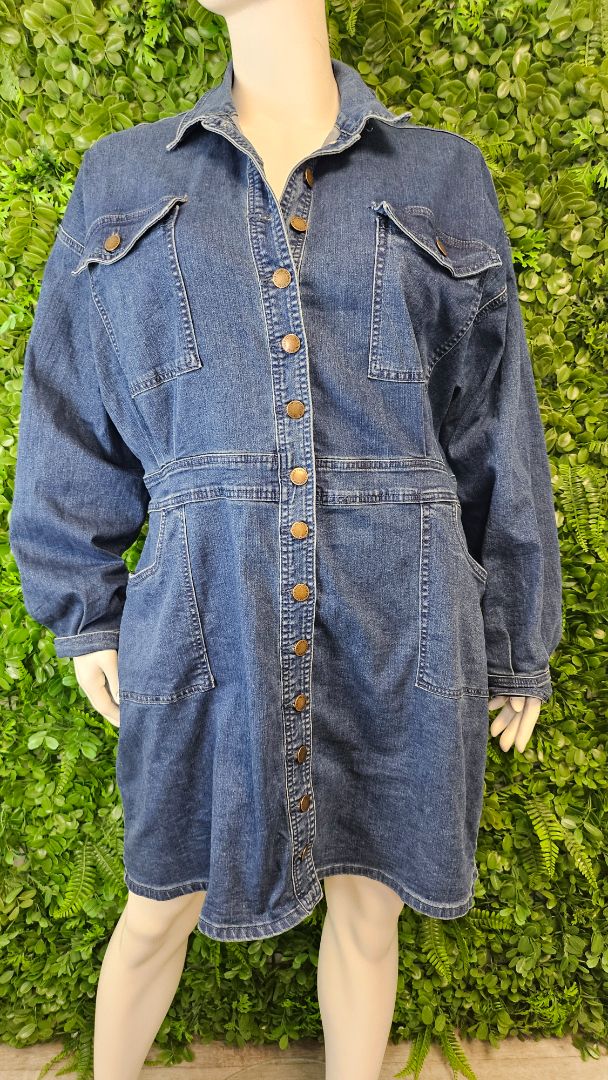 City Chic Denim Rider Dress (20)