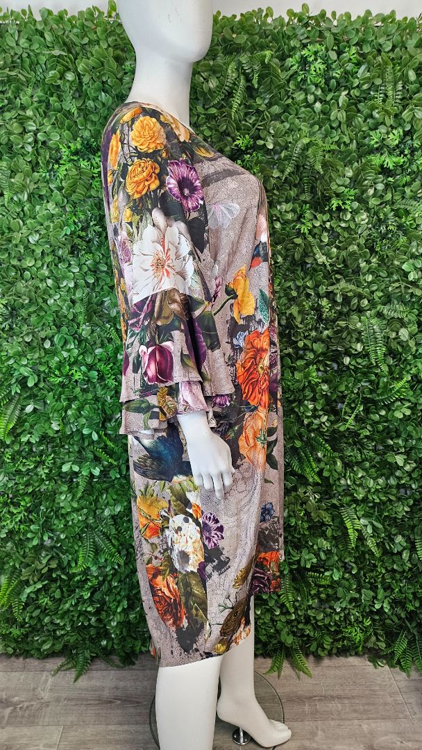 Chocolat Floral Tunic Dress (20)