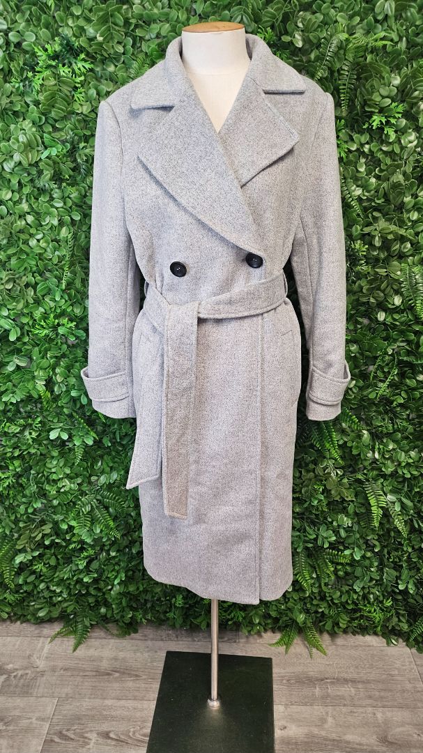 Staple The Label Grey Classic Coat (12)