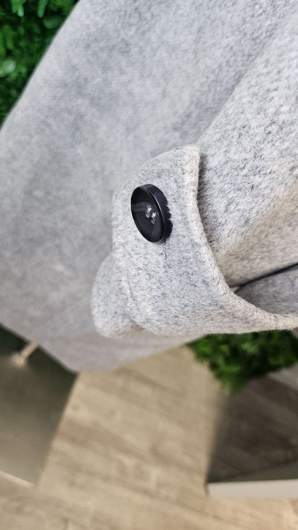 Staple The Label Grey Classic Coat (12)