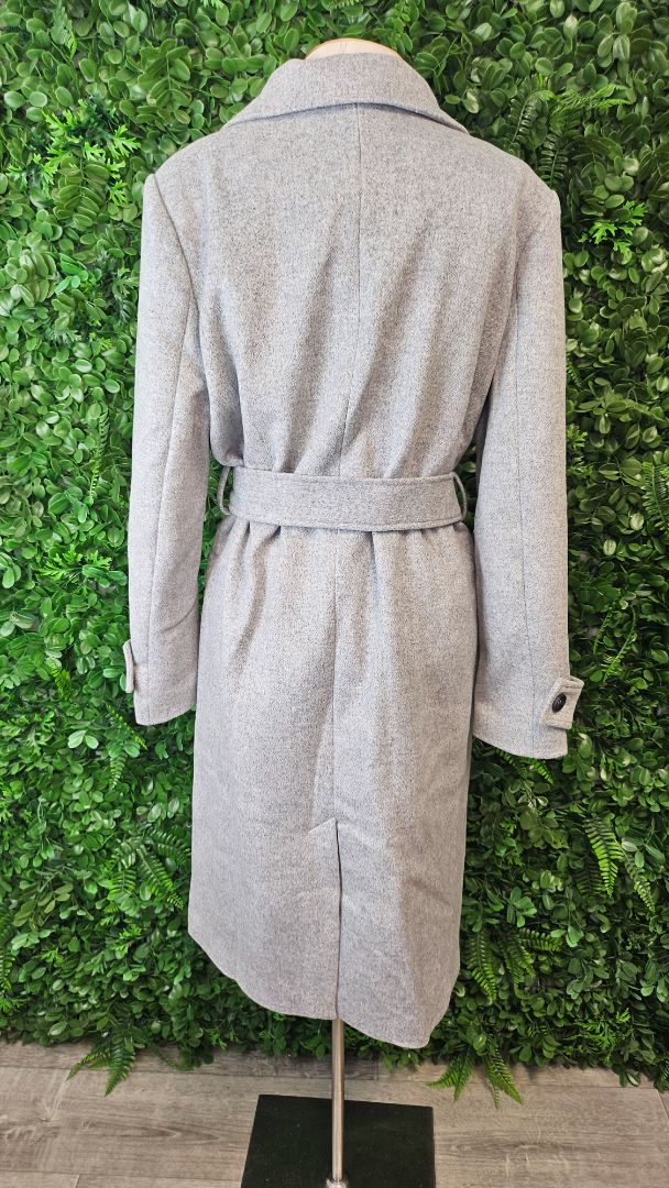Staple The Label Grey Classic Coat (12)