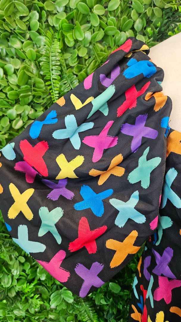 Little Party Dress Multi Cris Cross Dress (16)