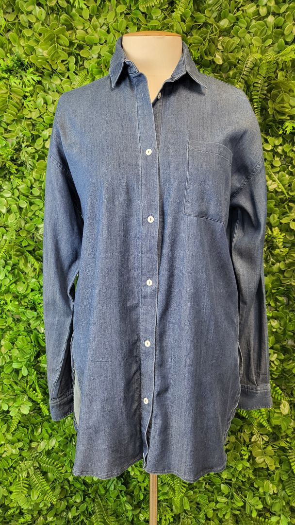 Shirty Blue Chambray Shirt (10-12)