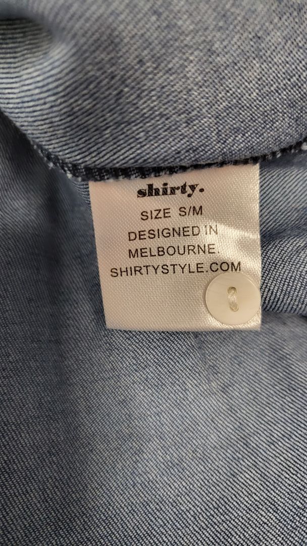 Shirty Blue Chambray Shirt (10-12)