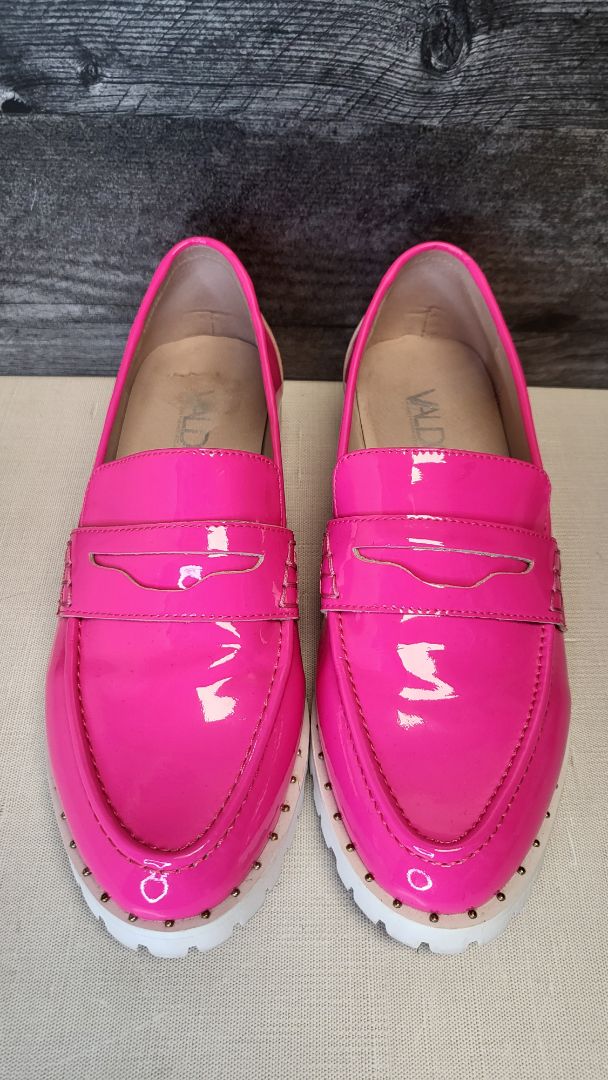 Valdo Pink Patent Loafer (37)