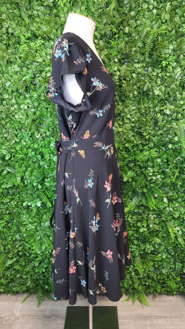 City Chic Floral Fit & Flare Dress (14)