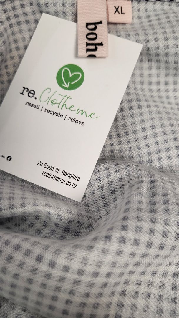 Boho Aus Gingham Empire Dress (16)