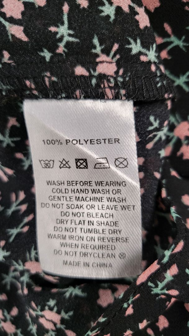 Seeking Lola Floral Long Sleeve Blouse (16-18)