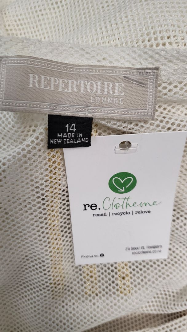 Repertoire White Mesh Layer Dress (14)