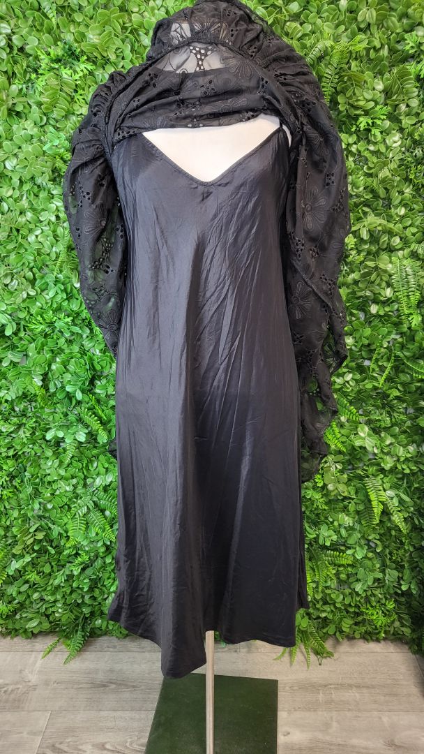 Cooper Black Petal To The Metal Dress (12)