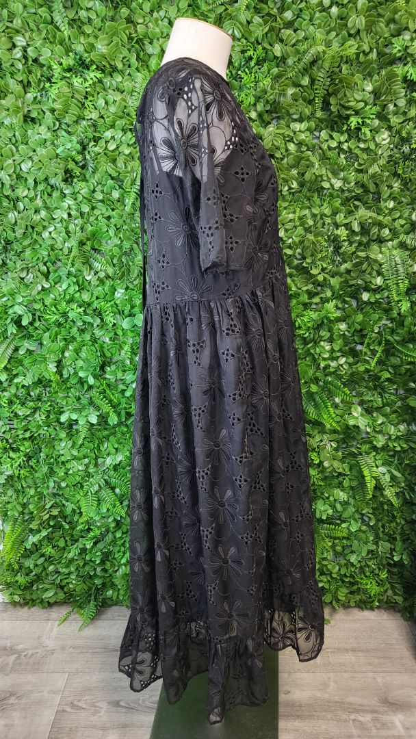 Cooper Black Petal To The Metal Dress (12)