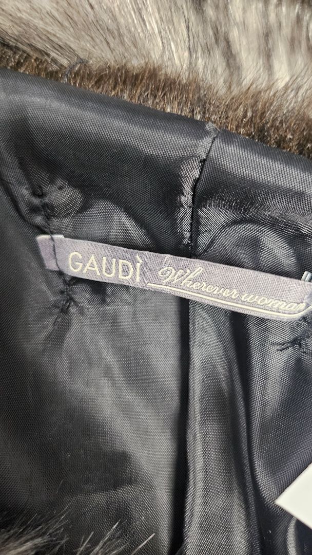 Gaudi Multi Cropped Faux Fur Jacket (14)