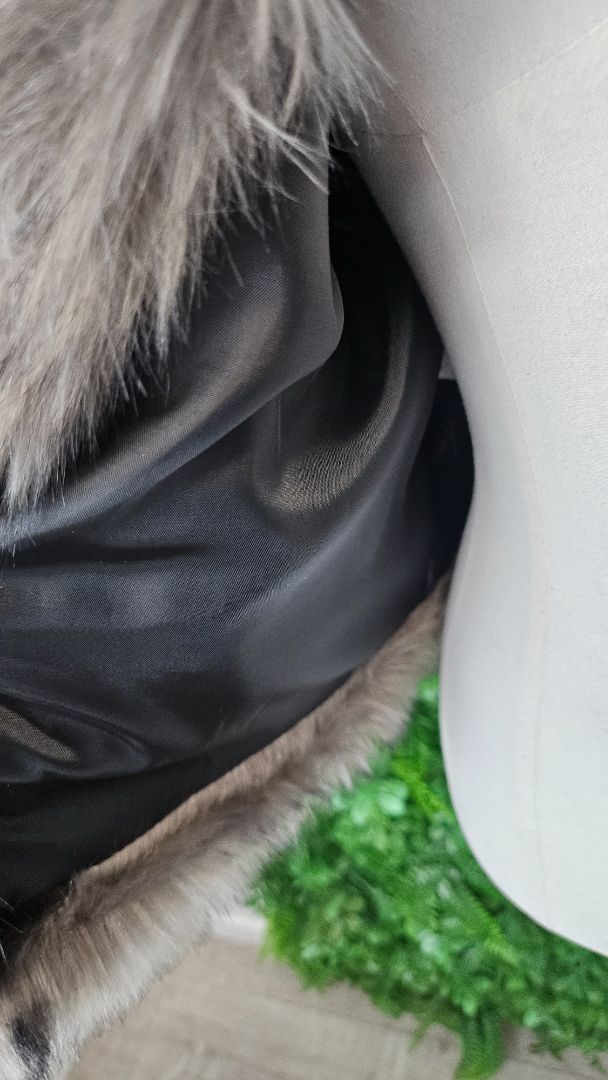 Gaudi Multi Cropped Faux Fur Jacket (14)