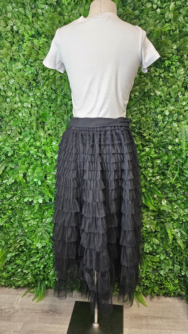Unknown Black Tulle Skirt (12-14)