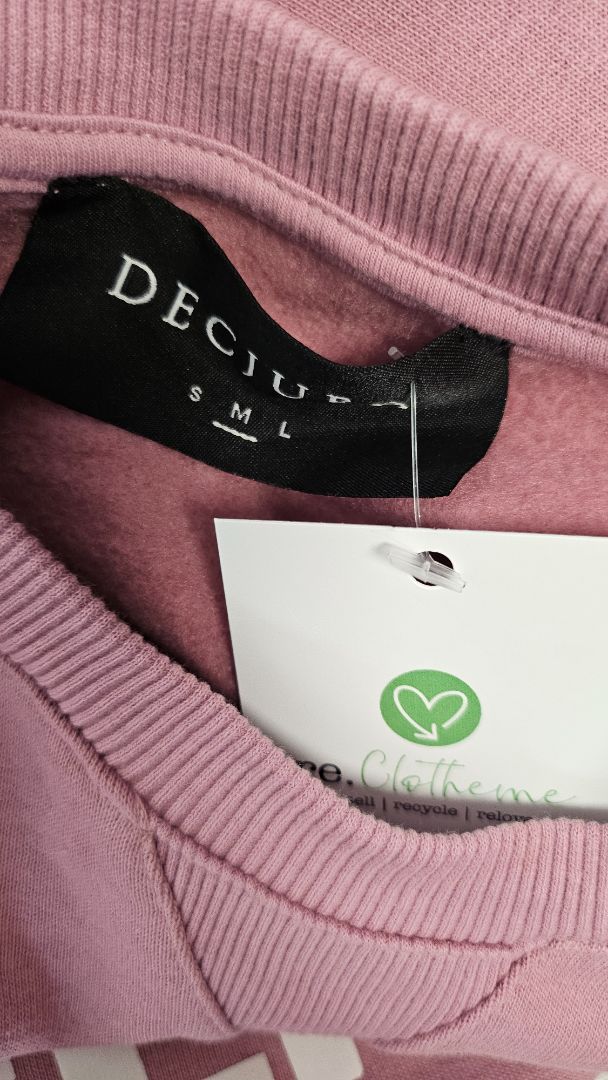 Decjuba Pink Print Sweat (12)