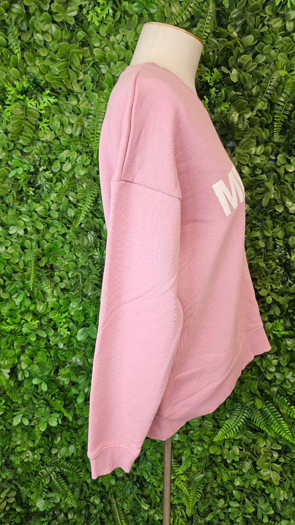 Decjuba Pink Print Sweat (12)