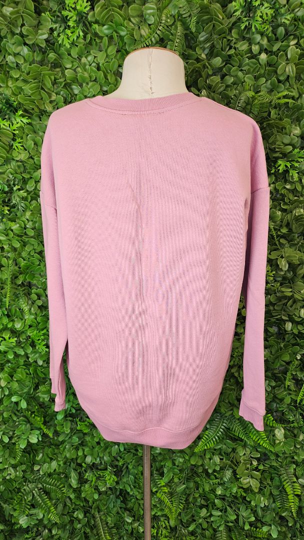 Decjuba Pink Print Sweat (12)