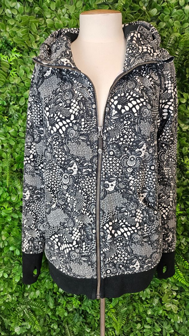 Lululemon Print Hooded Jacket (14-16)