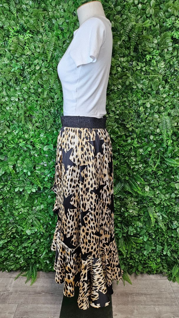 Augustine Print Frill Skirt (14)
