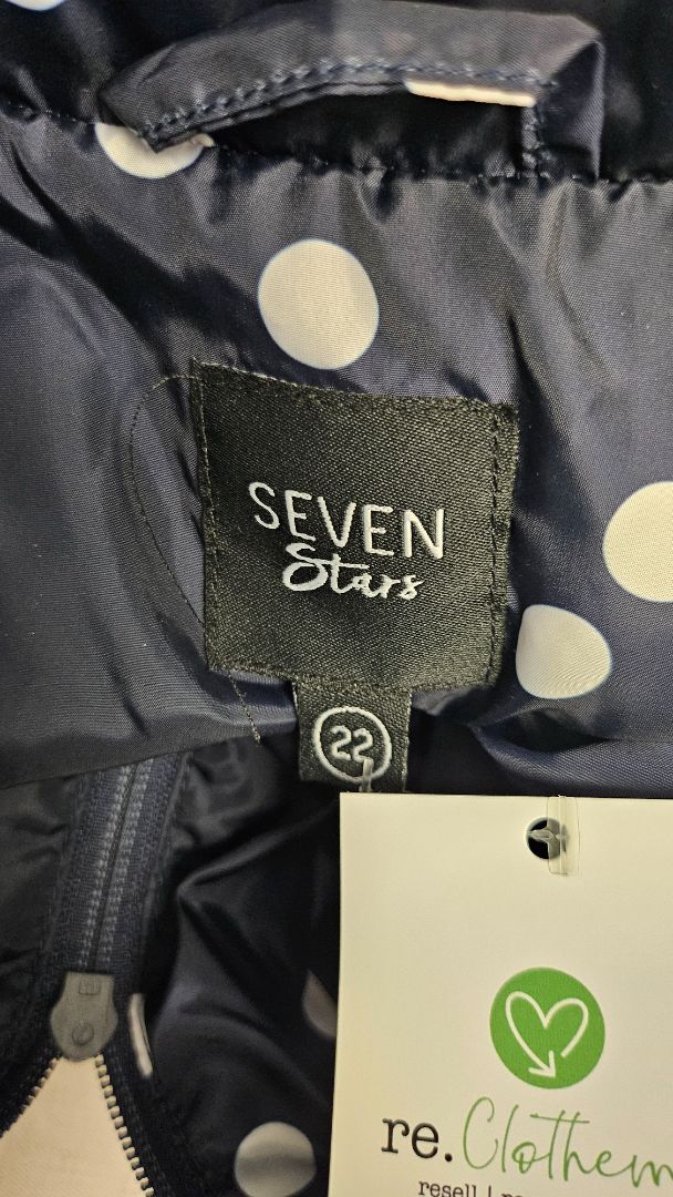 Seven Stars Navy Padded Vest (22)