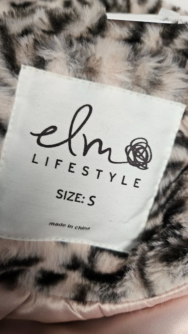 Elm Multi Faux Fur Print Jacket (10-12)