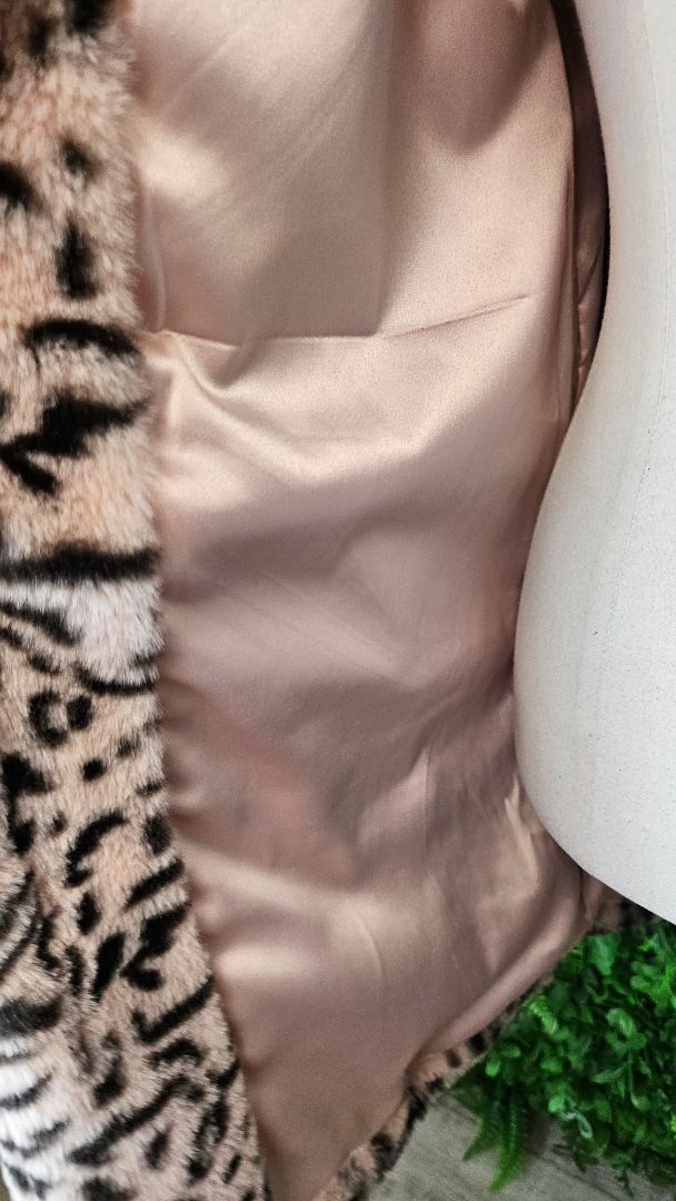 Elm Multi Faux Fur Print Jacket (10-12)