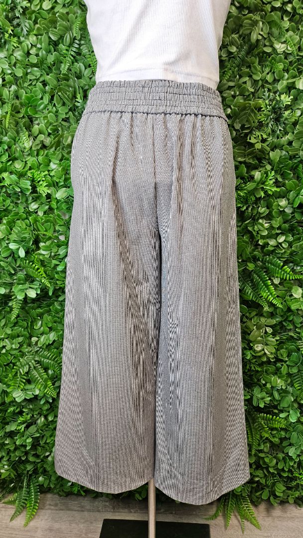Zara Herringbone Wide Leg Culottes (10)