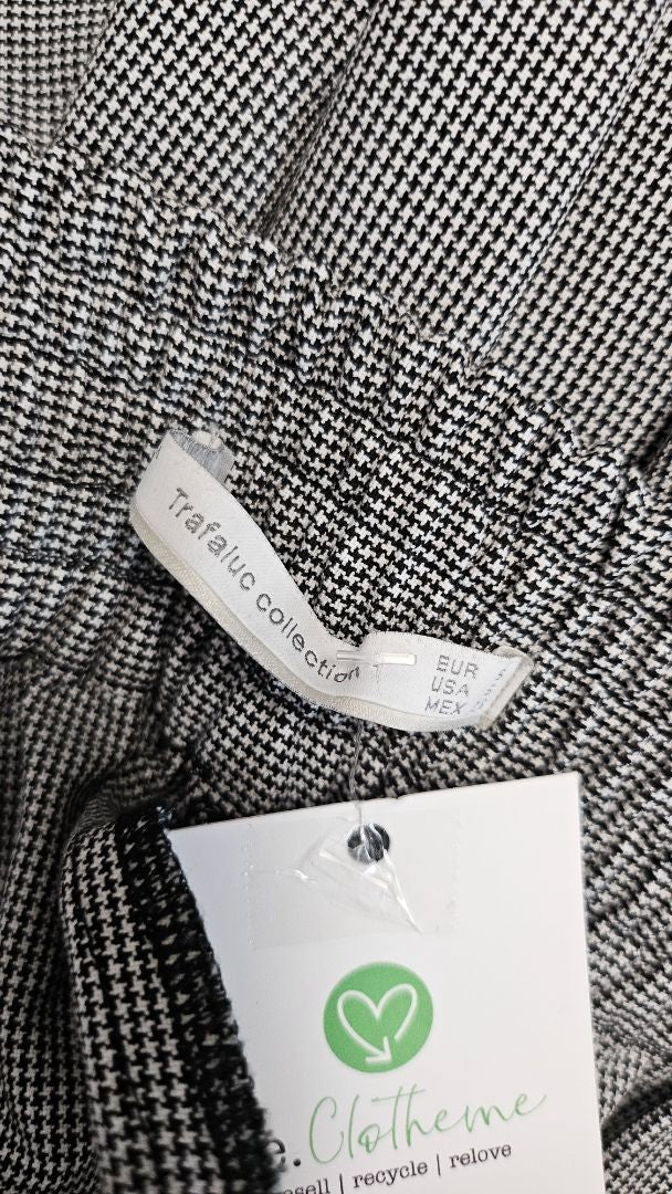 Zara Herringbone Wide Leg Culottes (10)