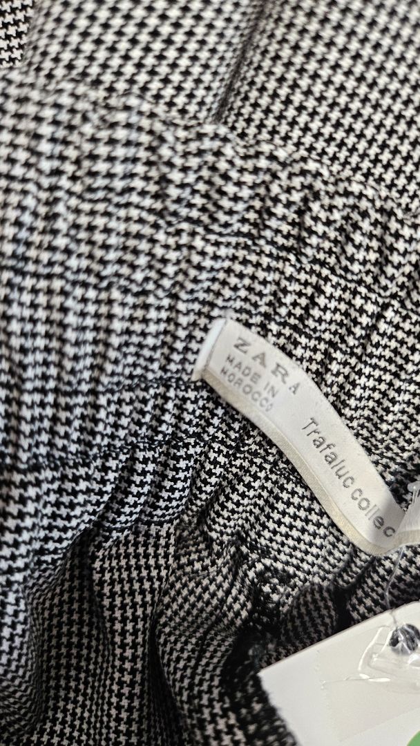 Zara Herringbone Wide Leg Culottes (10)