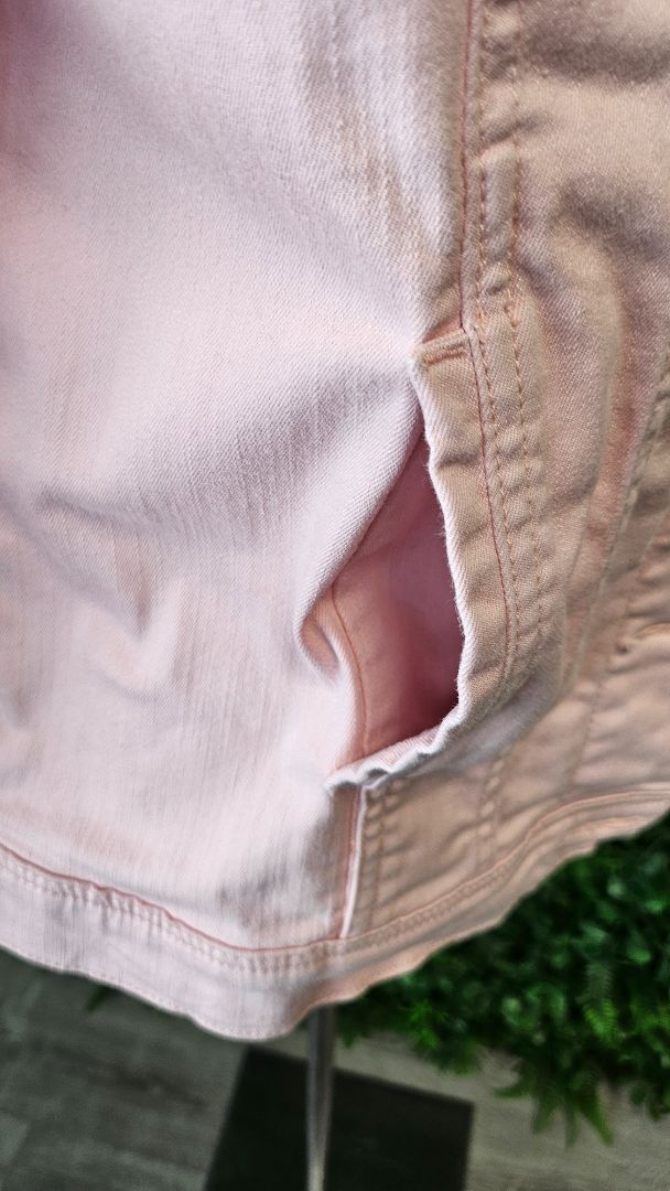 Jump Pink Frill Denim Jacket (10-12)