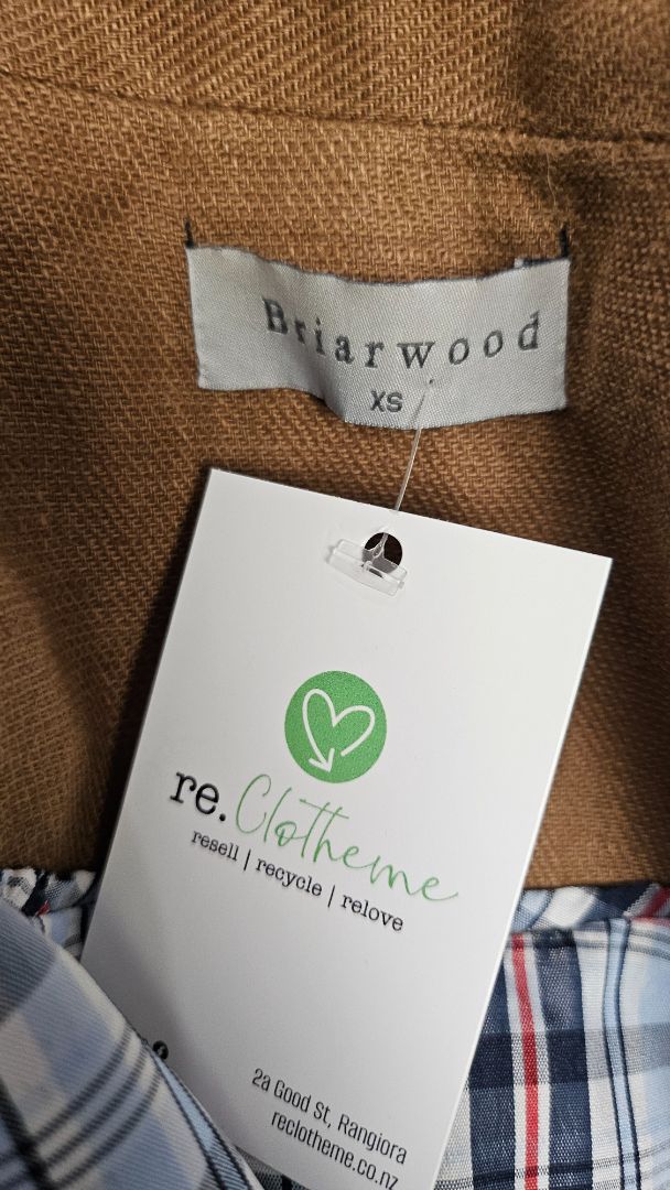 Briarwood Tan Linen Blend Blazer (8)