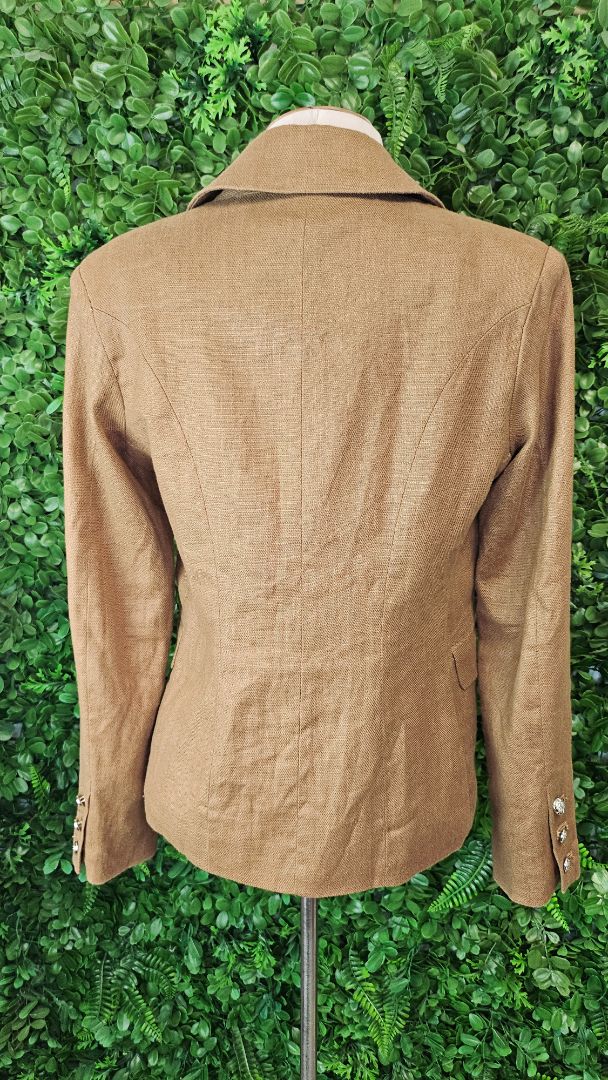 Briarwood Tan Linen Blend Blazer (8)