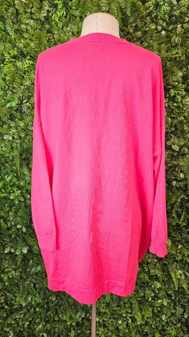Cali & Co Pink/Red Knit Jumper BNWT (14-16)
