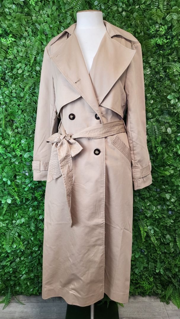 Decjuba Tahini Trench Coat BNWT (10/12)