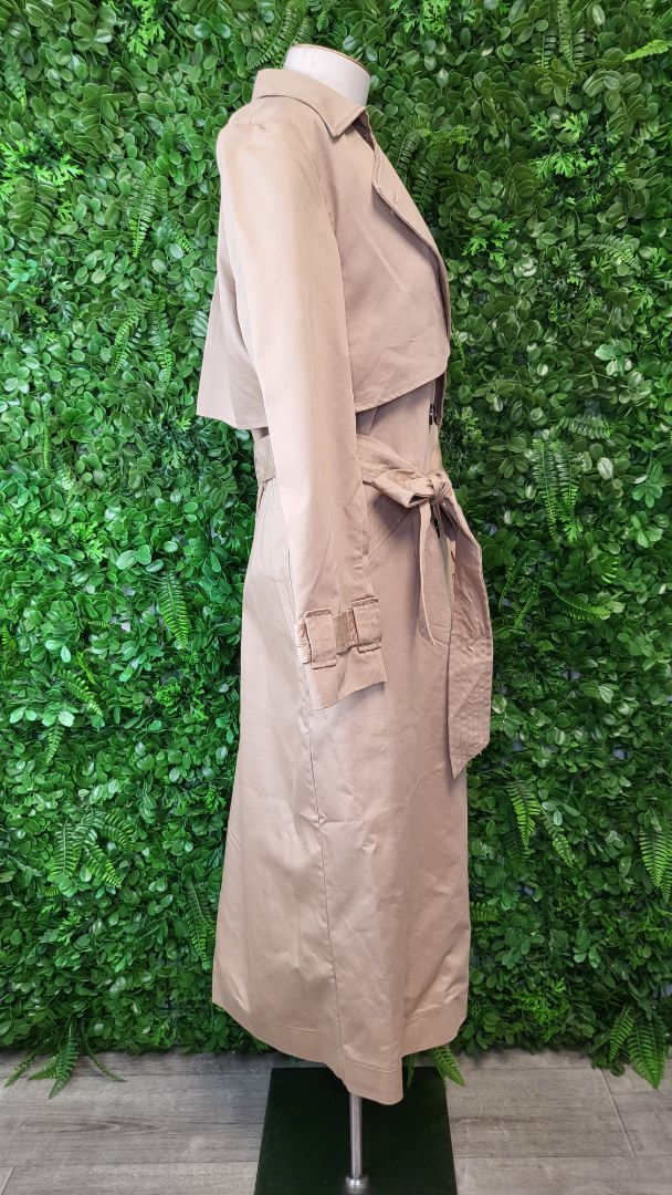 Decjuba Tahini Trench Coat BNWT (10/12)