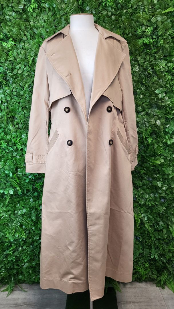Decjuba Tahini Trench Coat BNWT (10/12)